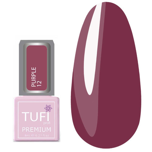 Gelpolitur TUFI profi PREMIUM Purple 12 Pompeian 8 ml (0102505) - Фото №1