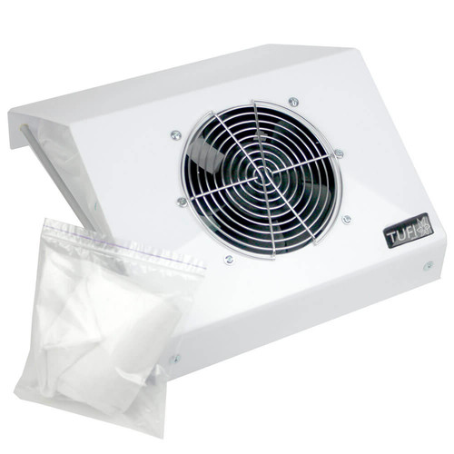 Tabletop dust collector for manicure TUFI profi with bags white 65 W (0071533) - Фото №1