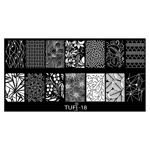 Stempelschablone TUFI profi PREMIUM Nr. 18 (0123675) - Фото №1