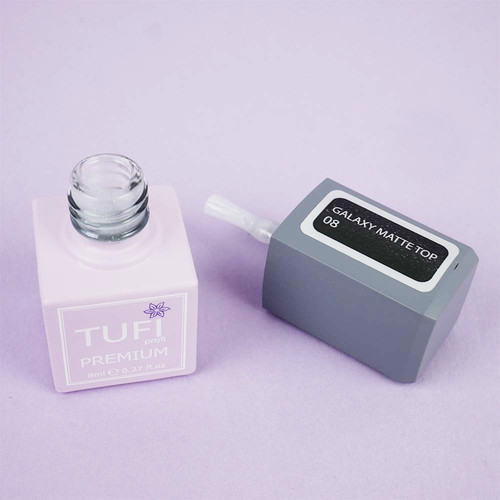 TOP TUFI profi PREMIUM Galaxy Matte Top 08 Lira 8 ml (0133943) - Фото №3