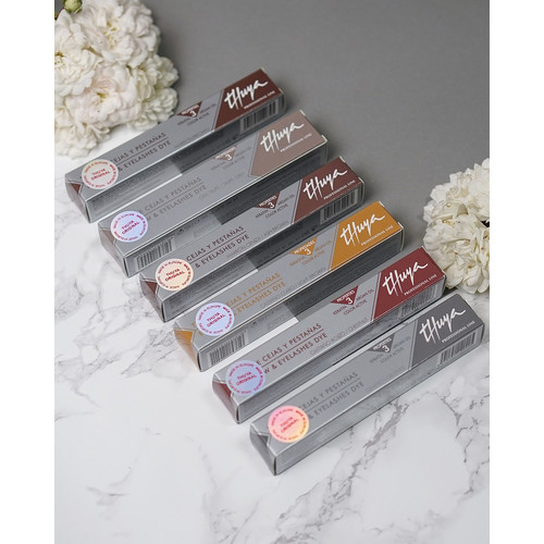 Thuya argan & keratin eyebrow and lash dye Brown 14ml - Фото №2