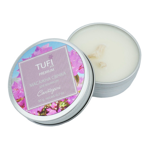 Massage Spa candle for hands TUFI profi PREMIUM Santorini 30 g (0125407) - Фото №1