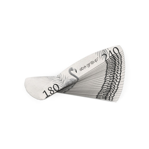 Aba Group Nagelfeile CROSS MOON 180/240, 25 Stück - Фото №2