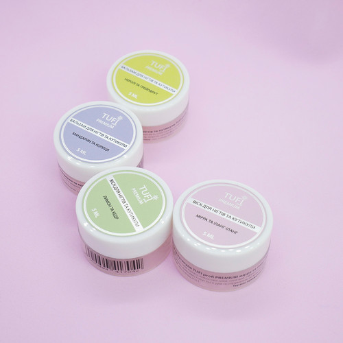 Nail and cuticle balm TUFI profi PREMIUM neroli and grapefruit 5 ml (0120743) - Фото №3