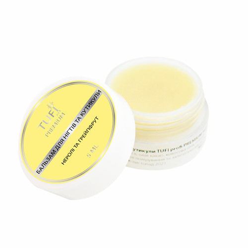 Nail and cuticle balm TUFI profi PREMIUM neroli and grapefruit 5 ml (0120743) - Фото №1