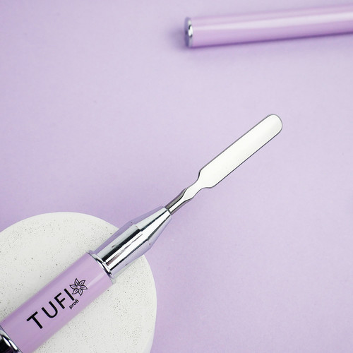Кисть-шпатель TUFI profi PREMIUM для полигеля (0196145) - Фото №3