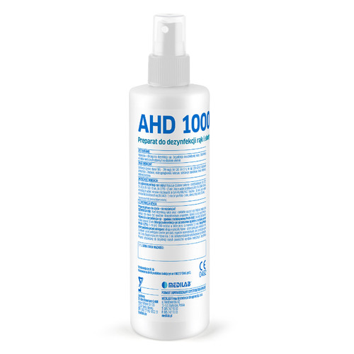 Alcohol spray for disinfection of hands and skin MEDILAB AHD 1000 250 ml