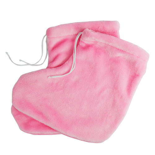 Носки для парафинотерапии TUFI profi PREMIUM махровые светло-розовый (0104296) - Фото №1