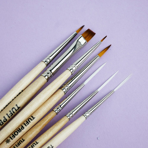 Кисть для дизайна TUFI profi PREMIUM Art круглая №00 (0120834) - Фото №4