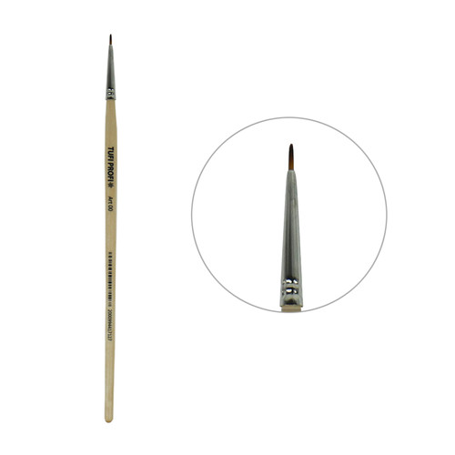 Кисть для дизайна TUFI profi PREMIUM Art круглая №00 (0120834) - Фото №1