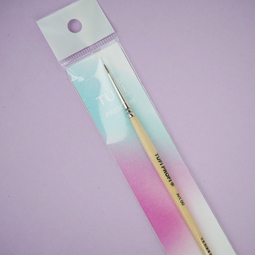 Кисть для дизайна TUFI profi PREMIUM Art круглая №00 (0120834) - Фото №3