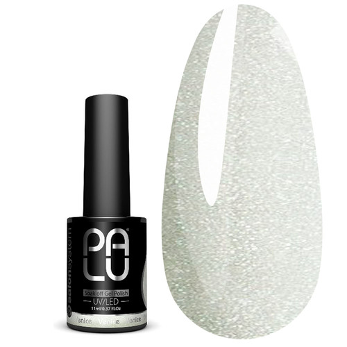 Gel polish PALU Venice GL1 white with shimmer 11 ml - Фото №1