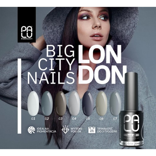 Gel polish PALU London G6 green-grey 11 ml - Фото №2