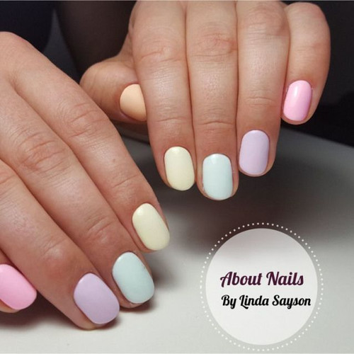 Gel polish PALU Miami MA05 light green 11 ml - Фото №6