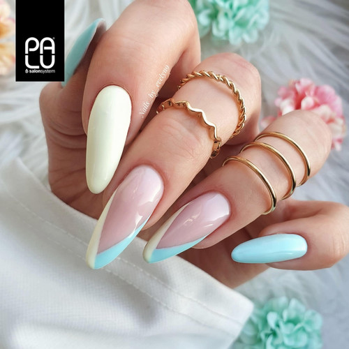 Gel polish PALU Miami MA05 light green 11 ml - Фото №5