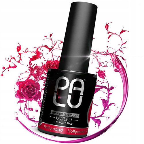 Gel polish PALU Hollywood R10 burgundy 11 ml - Фото №4