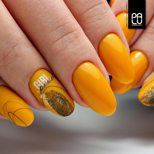 Gel polish Palu Amsterdam AM2 dark yellow 11 ml - Фото №3