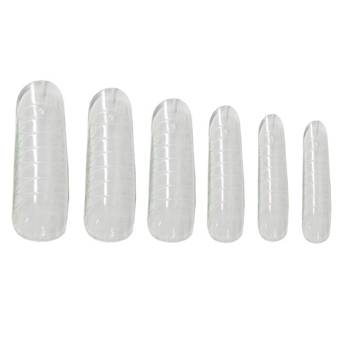 Upper forms KODI for modeling nails №1  Medium Curve 120 pcs - Фото №1