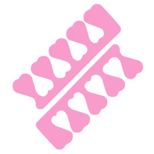 Separators for pedicure ACTIVESHOP pink 100 pcs