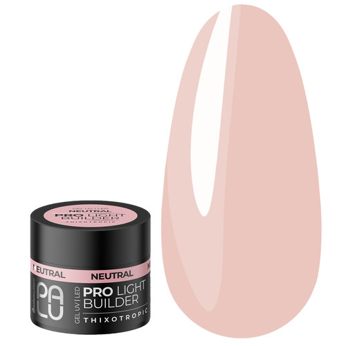 Building gel PALU NEUTRAL beige 12 ml - Фото №1