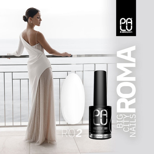 Gel polish PALU Roma RO2 white 11 ml - Фото №3