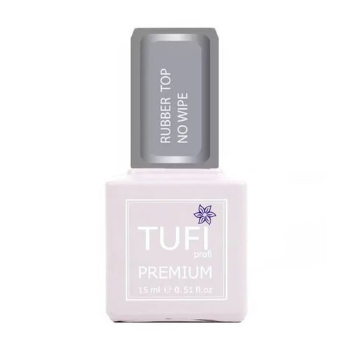 Топ TUFI profi PREMIUM Rubber Top No Wipe каучуковый без липкого слоя 15 мл