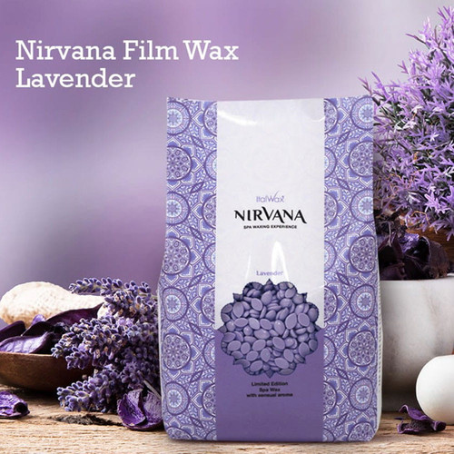Low-temperature hard wax in drops for stripless depilation ItalWax Lavender 1000 g - Фото №3