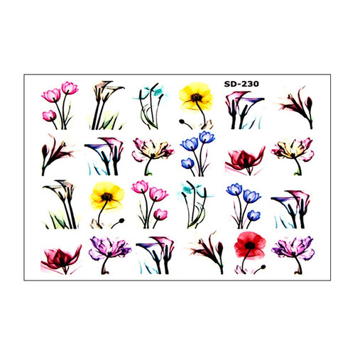 Slider design Crystaloff SD-230 flowers