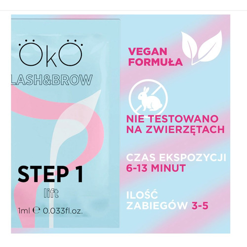 Bags for lamination of eyelashes and eyebrows OkO 1 STEP 5 pcs - Фото №3