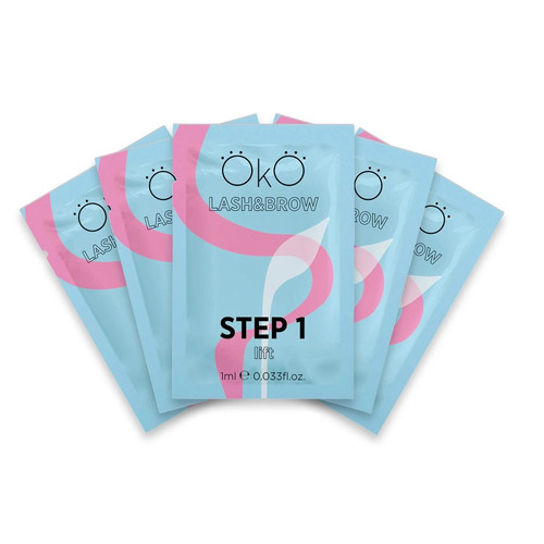 Bags for lamination of eyelashes and eyebrows OkO 1 STEP 5 pcs - Фото №6