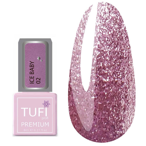 Gel polish TUFI profi PREMIUM Ice baby 02 Atlantis 8 ml (0102215) - Фото №1