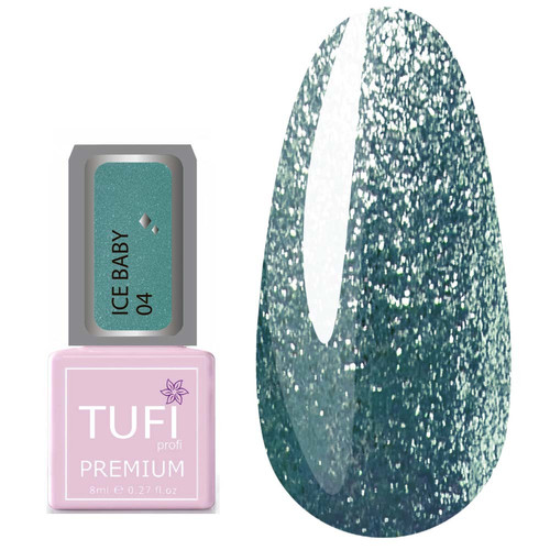 Gel polish TUFI profi PREMIUM Ice baby 04 Iceland 8 ml (0102217) - Фото №1