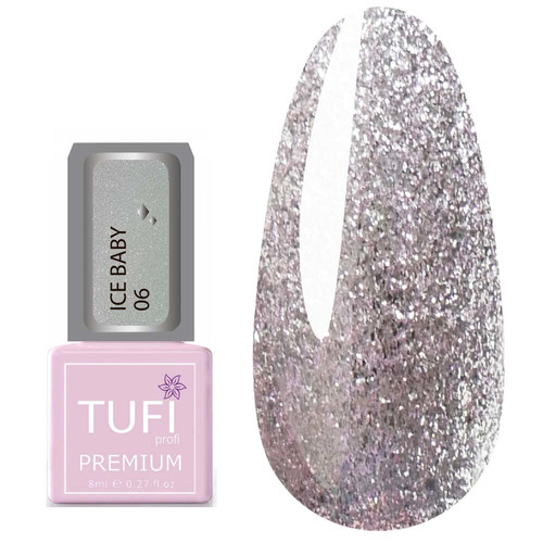 Gel polish TUFI profi PREMIUM Ice baby 06 White Queen 8 ml (0102219) - Фото №1