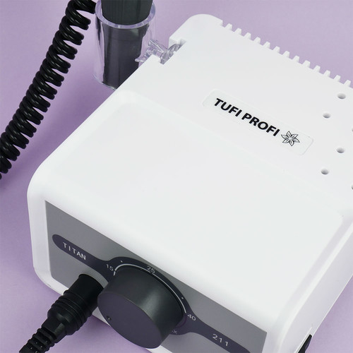 Nail Drill TUFI profi PREMIUM TITAN 211 80W 40 000 rpm white (0195427) - Фото №7