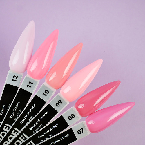 Gel polish TUFI profi PREMIUM Flamingo 11 morning goddess 8 ml (0121302) - Фото №3