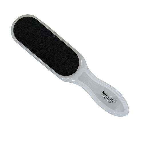 File for pedicure BLING plastic, white