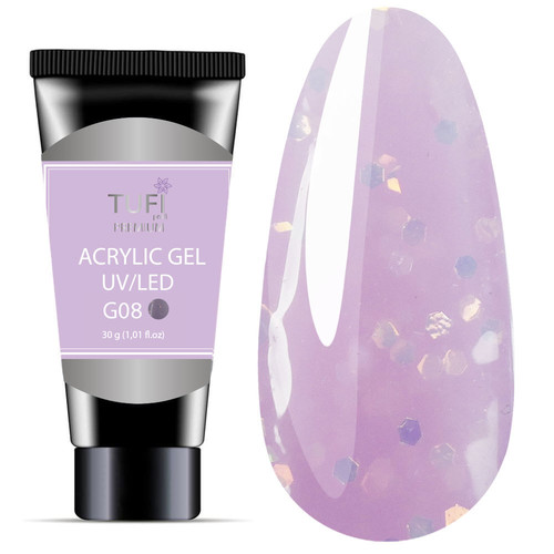 Acrylic gel TUFI profi PREMIUM G08 Persephone 30 g (0196317) - Фото №1