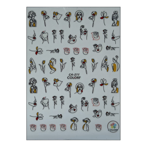 Nail Design Sticker BLING CA-511