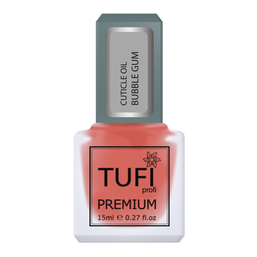 Nagelhautöl TUFI profi PREMIUM mit Pinsel Kaugummi 15 ml (0104192)