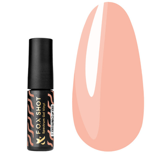 Gel Polish FOX SHOT Spectrum Gel Vinyl №152 peach 5 g - Фото №1