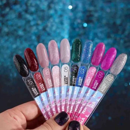 Base LUNA Lurex Base № 2 dark red 13 ml (319-1068) - Фото №2