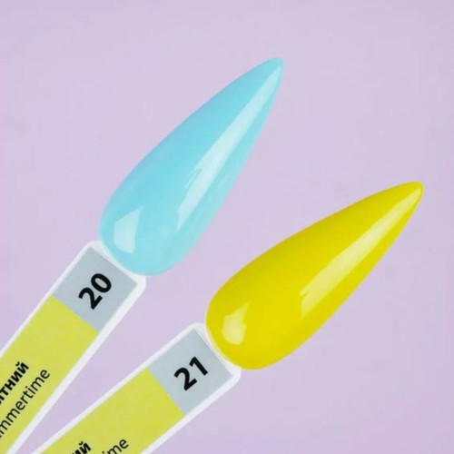 Gel polish TUFI profi PREMIUM Summertime 21 yellow 8ml (0283773) - Фото №4