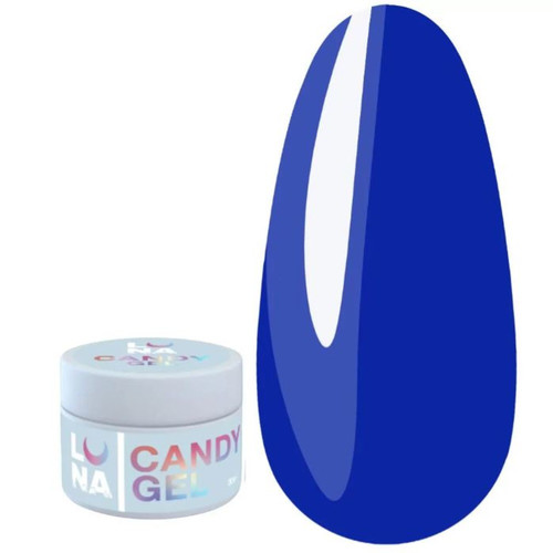 Gel Nagelverlängerung LUNA Candy Gel №12 Blau 15 ml (322-0607) - Фото №1
