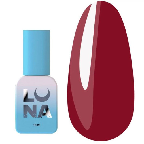 Gel polish LUNA №10 dark red 13 ml - Фото №1