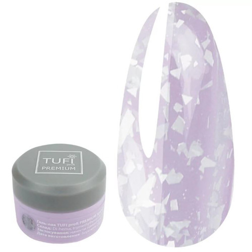 Gel polish TUFI profi PREMIUM Sparkle 10 frost 5 ml (0243537) - Фото №1
