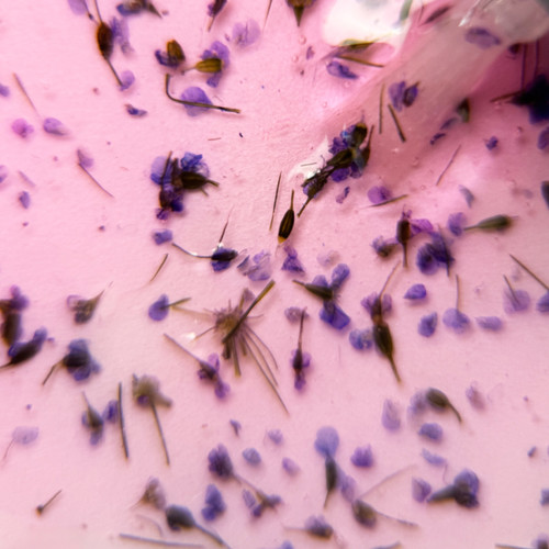 Gel polish TUFI profi PREMIUM Bloom 02 with dried flowers hyacinth 5ml - Фото №2