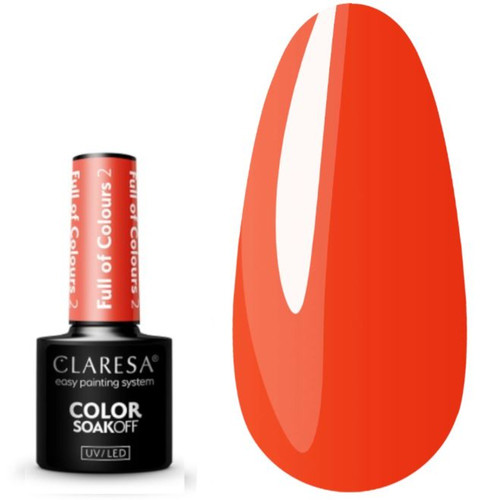 Claresa Гель лак Full of colours 2 -5g