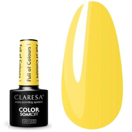 Claresa Gel Polish Full of colours 1 -5g - Фото №1