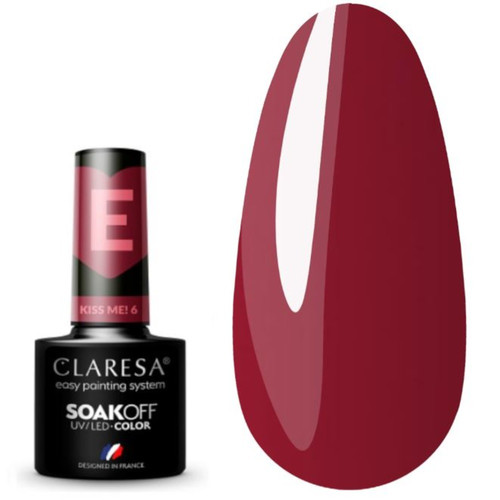 Claresa Gel Polish Kiss Me! 6 -5g