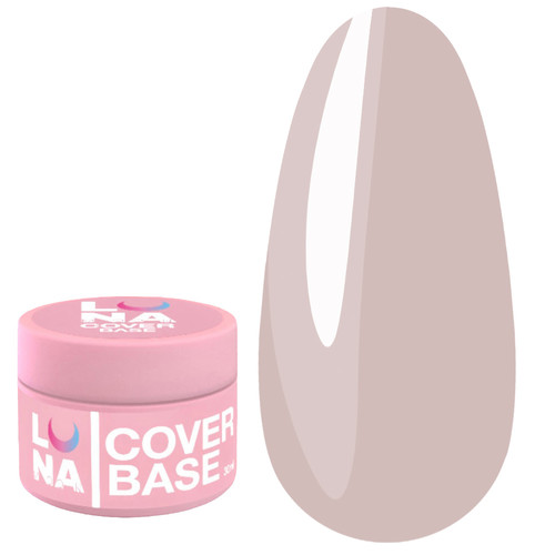 Base LUNA Cover Base №7 light beige 30 ml